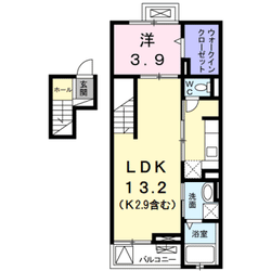 グゥテェ　ライゼBの物件間取画像